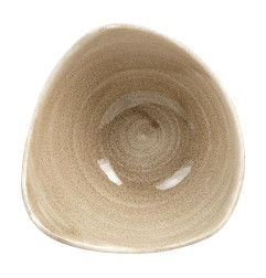Bols triangulaires Churchill Stonecast Patina Antique Taupe 153mm (Lot de 12)