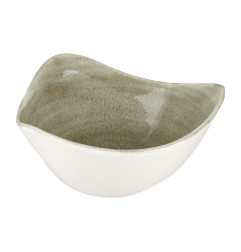 Bols triangulaires Churchill Stonecast Patina Antique Green 153mm (Lot de 12)