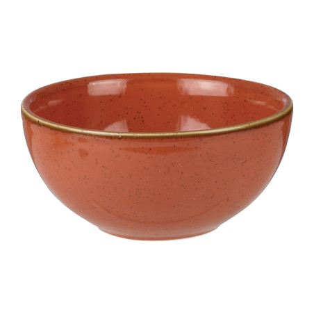 Bols à soupe Churchill Stonecast Spiced Orange 132mm (Lot de 12)