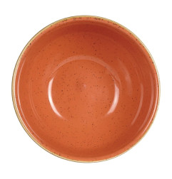 Bols à soupe Churchill Stonecast Spiced Orange 132mm (Lot de 12)