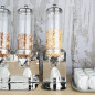 Distributeur de céréales Olympia double 2x 4L