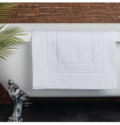 Tapis de bain blanc Comfort Nova Mitre