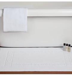 Tapis de bain blanc Comfort Nova Mitre