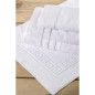 Tapis de bain blanc Comfort Nova Mitre