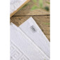 Tapis de bain blanc Comfort Nova Mitre
