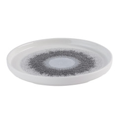 Assiettes avec rebord Churchill Studio Prints Fusion Black 210mm (Lot de 6)