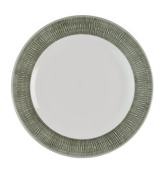 Assiettes classiques Churchill Bamboo Ceramic Spinwash Alpine 273mm (Lot de 12)