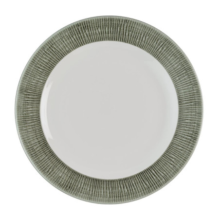 Assiettes classiques Churchill Bamboo Ceramic Spinwash Alpine 273mm (Lot de 12)