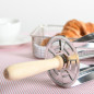 Rouleau à croissants en inox poignée bois Gobel Louis Tellier 510x95x95mm