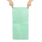 Chiffons non tissés Jantex verts (lot de 50)