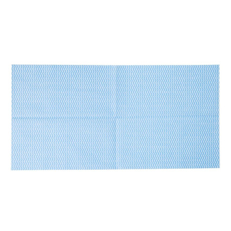 Chiffons non tissés Jantex bleus (lot de 50)