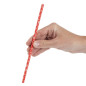 Pailles en papier Fiesta Compostable flocon de neige 210mm (lot de 250)