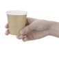Gobelets boissons chaudes simple paroi Fiesta Recyclable 177ml kraft (lot de 1000)