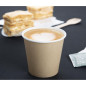 Gobelets boissons chaudes simple paroi Fiesta Recyclable 177ml kraft (lot de 1000)