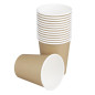 Gobelets boissons chaudes simple paroi Fiesta Recyclable 177ml kraft (lot de 1000)