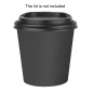 Gobelets boissons chaudes simple paroi Fiesta Recyclable 177ml noirs (lot de 1000)