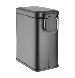 Poubelle de salle de bain slim Jantex noire 5L