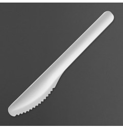 Couteaux en papier Fiesta Compostable 165 mm (lot de 100)