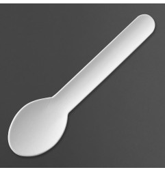 Cuillères à café en papier Fiesta Compostable 132 mm (lot de 100)