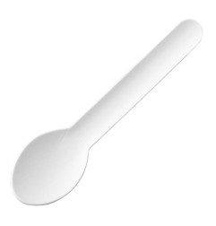 Cuillères à café en papier Fiesta Compostable 132 mm (lot de 100)