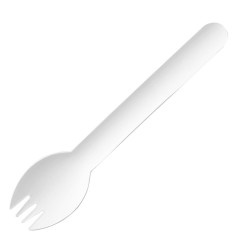 Cuillères en papier Fiesta Compostable 160 mm (lot de 100)