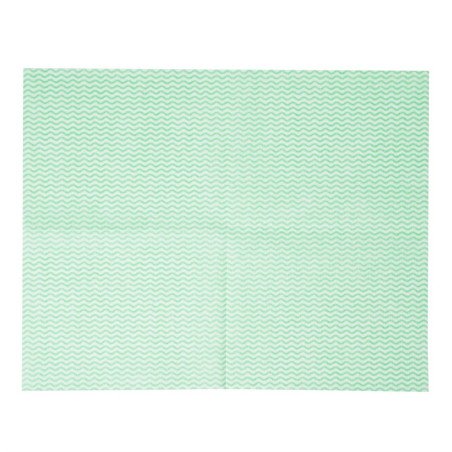 Chiffons non tissés très résistants Jantex verts (lot de 25)