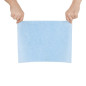 Chiffons de nettoyage compostables bleus Jantex Green (lot de 200)