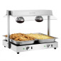 Portique chauffe-plat Buffalo 2x GN 1/1