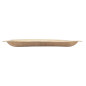 Assiettes creuses carrées en feuilles de palmier Fiesta Compostable 200mm (lot de 100)