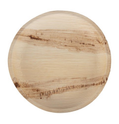 Assiettes creuses rondes en feuilles de palmier Fiesta Compostable 250mm (lot de 100)