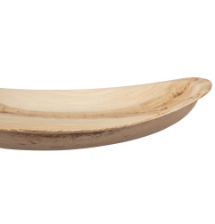 Assiettes creuses rondes en feuilles de palmier Fiesta Compostable 250mm (lot de 100)