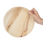 Assiettes creuses rondes en feuilles de palmier Fiesta Compostable 250mm (lot de 100)