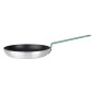 Poêle en aluminium antiadhésive Hygiplas Teflon Platinum Plus avec poignée verte 28cm