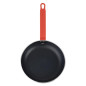 Poêle en aluminium antiadhésive Hygiplas Teflon Platinum Plus avec poignée rouge 24cm