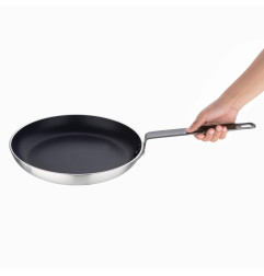 Poêle antiadhésive en aluminium Vogue Teflon Platinum Plus 300mm