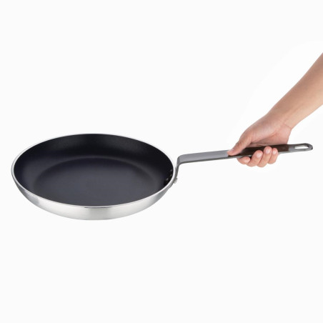 Poêle antiadhésive en aluminium Vogue Teflon Platinum Plus 300mm