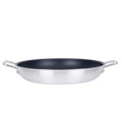 Poêle à paëlla antiadhésive aluminium Vogue Teflon Platinum Plus 35 cm
