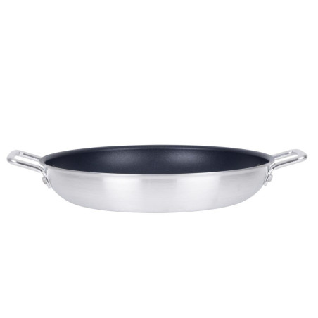 Poêle à paëlla antiadhésive aluminium Vogue Teflon Platinum Plus 35 cm