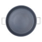 Poêle à paëlla en aluminium antiadhésive Vogue Teflon Platinum Plus 45cm
