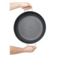 Poêle à paëlla antiadhésive aluminium Vogue Teflon Platinum Plus 35 cm