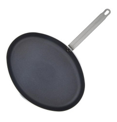 Poêle ovale en aluminium antiadhésif Vogue Teflon Platinum Plus 400mm