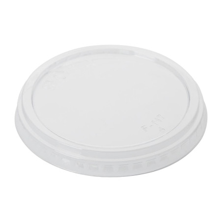 Couvercles plats en rPET Fiesta Recyclable pour pots Deli 225/340/455ml (lot de 300)