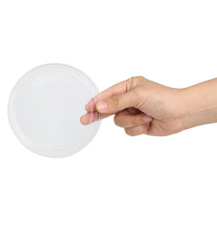 Couvercles plats en rPET Fiesta Recyclable pour pots Deli 225/340/455ml (lot de 300)