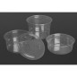 Couvercles plats en rPET Fiesta Recyclable pour pots Deli 225/340/455ml (lot de 300)