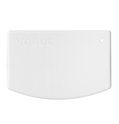Racloir à pâte lisse en polyéthylène Vogue