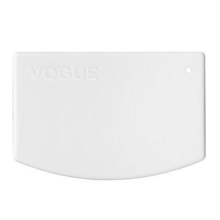 Racloir à pâte lisse en polyéthylène Vogue