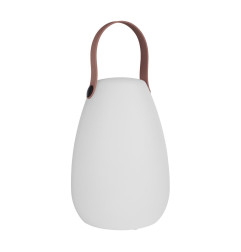 Lampe de table LED rechargeable Tristar coloris blanc chaud