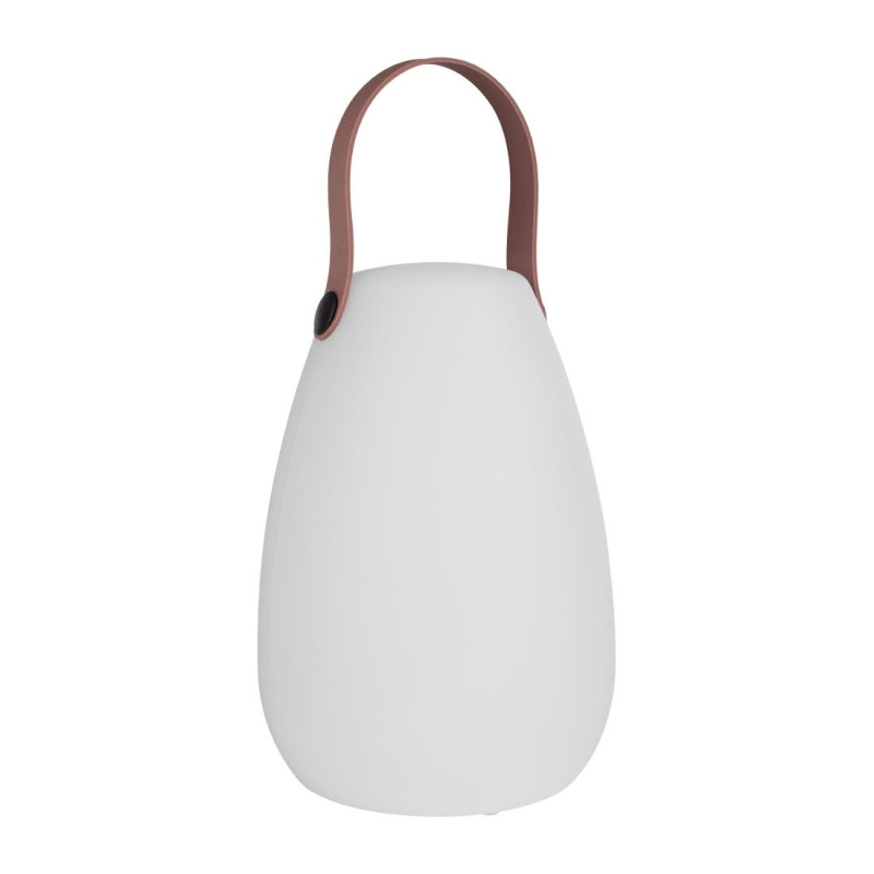 Lampe de table LED rechargeable Tristar coloris blanc chaud