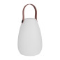 Lampe de table LED rechargeable Tristar coloris blanc chaud