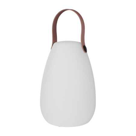 Lampe de table LED rechargeable Tristar coloris blanc chaud